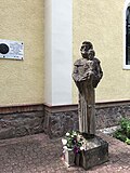 Statue of Adolph Kolping in Balatonföldvár erected in 2002