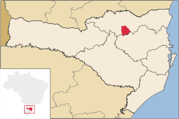 Santa Terezinha – Mappa