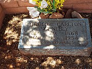 Grave-site of Theodore Carlton Schnebly (1868–1954)