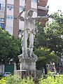 Estatua homenaxe en Sevilla.