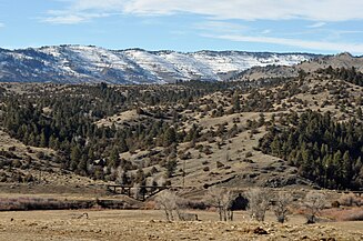 Sixmile Mountain from 16 Mile Creek