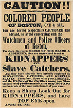 Miniatura para Ley de esclavos fugitivos de 1850