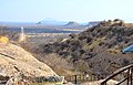 Blick über das Ugab-Tal in Namibia (2014). Fingerklippe hinten rechts