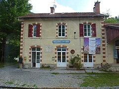 Station de Villars-sur-Var du train des Pignes.