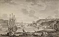 Vue du port de Brest prise de Bordenave (à droite le côté Recouvrance) par Nicolas Ozanne