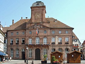 Hôtel de ville de Wissembourg.