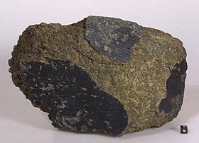 Yamato000593-Marsa MeteoriteFoundOnEarth-NASA2012.jpg