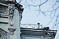 Маскарон на будівлі Київського національного академічного Молодого театру, Прорізна, 17, Київ