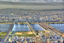 Панорама Осаки с высоты птичьего полёта (3).jpg