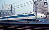 Shinkansen i Tokyo från artikeln om Japanese National Railways av Arvelius.
