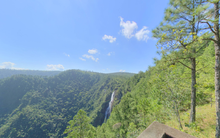 Thousand Foot Falls actually stand at about 1,600 feet high. It is the highest waterfall in Central America. 1,000 ft. Falls.png