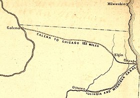 Image illustrative de l’article Galena & Chicago Union Railroad