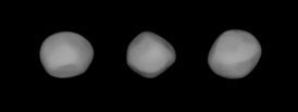 Трёхмерная модель астероида (276) Аделаида