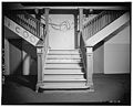 Inside stairway of McBride Hall