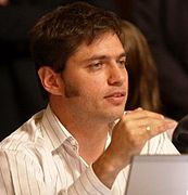 Argentina Axel Kicillof, ministro de Economía