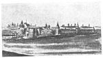 Крепость Алуксне в 1661 году