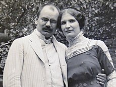 Alois Chytil s manželkou v roku 1912