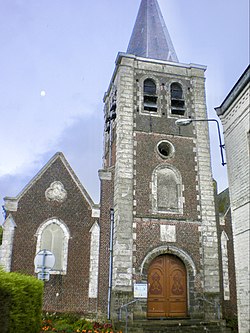 A igreja São Lourenço Anstaing