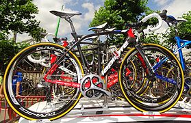 Vélo Lapierre Xelius EFI utilisé lors du Tour de France 2015.