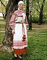 Беларуска в национальном наряде