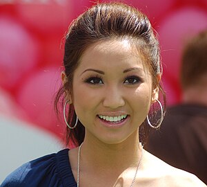 Brenda Song at the premiere for Up