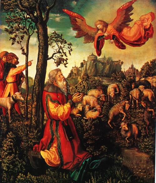 Opera di Lucas Cranach il Vecchio, XVI sec.