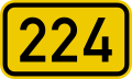 B224 shield}}