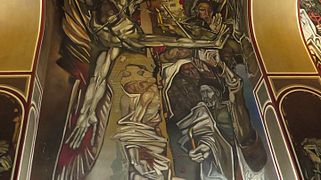 Freska v stolnici Kristusovega vnebovzetja