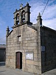 Igrexa de San Fausto de Chapela, de estilo románico.