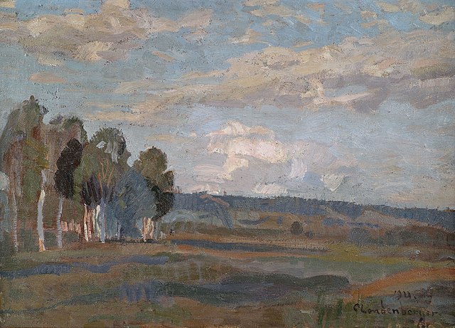 Christian Landenberger, Large paysage d'été