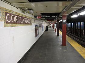 Image illustrative de l’article Cortlandt Street (métro de New York)