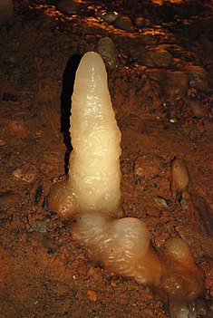 Stalagmite.