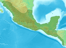 Monte Albán trên bản đồ Mesoamerica