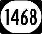 Kentucky Route 1468 marker