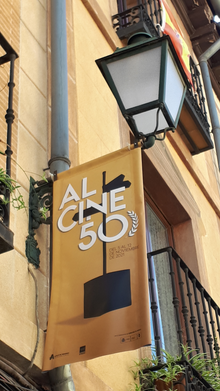 Cartel anunciador de ALCINE 50.