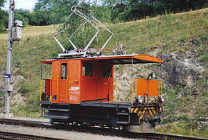 Te 2/2 71 der Rhätischen Bahn in Filisur