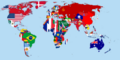 Flag map of the world (1930)