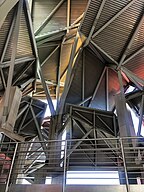 Frank Gehry’s Biomuseum Interior view