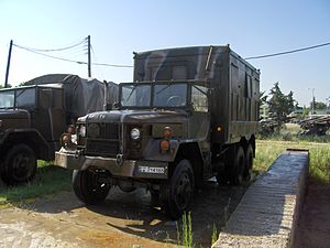 A truck of the Hellenic Army (Greece).