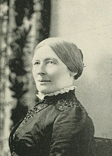 Bust-length portrait of Harriet Newell Haskell