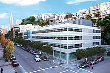 Hult's San Francisco campus is located in the North Beach neighborhood, by Telegraph Hill. Hult San Francisco Campus.jpg