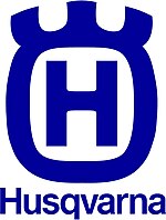 The Husqvarna logo.