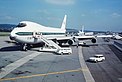 Eine Boeing 747-131(F) der IIAF