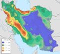 بندانگشتی برای میزان بارش مراکز استان‌های ایران