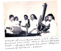 Sri Kalakkad S Ramanarayana Iyer with M S Gopalakrishnan, Madurai Krishna Iyengar on Mridangam, Kalakkad Harihara Iyer on Kanjira and Kalakkad Mahadeva Iyer Tambura