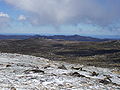 A Mount Kosciuszko a hegyi ösvény felől