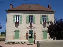 La mairie de Louchy-Montfand