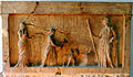 Uhritoimitusta esittävä reliefi, 300/200-luku eaa.