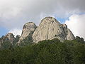 Le mont Tretorre (depuis la Salincaccia).