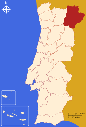 Localização de Bragança
